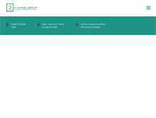 Tablet Screenshot of c-shinegroup.com